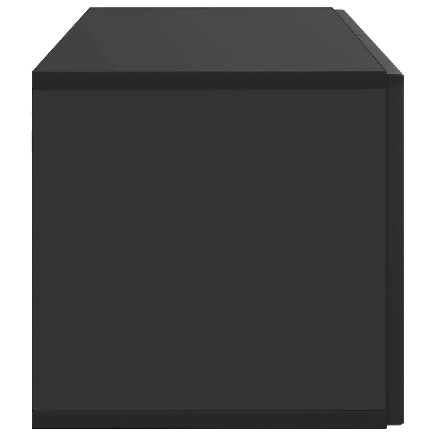 Mobile Porta TV da Muro Nero 59,5 x 31 x 30 cm | homemem39