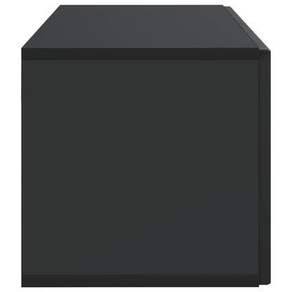 Mobile Porta TV da Muro Nero 59,5 x 31 x 30 cm