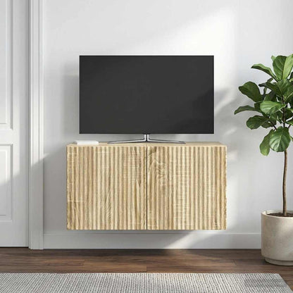 Mobile Porta TV da Muro Rovere Sonoma 59,5 x 31 x 30 cm