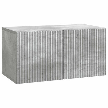 Mobile Porta TV da Muro Grigio Cemento 59,5 x 31 x 30 cm