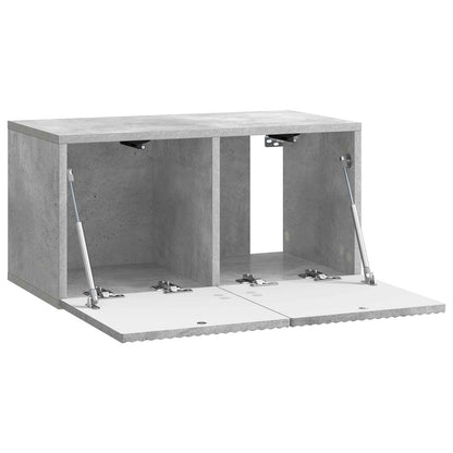 Mobile Porta TV da Muro Grigio Cemento 59,5 x 31 x 30 cm | homemem39