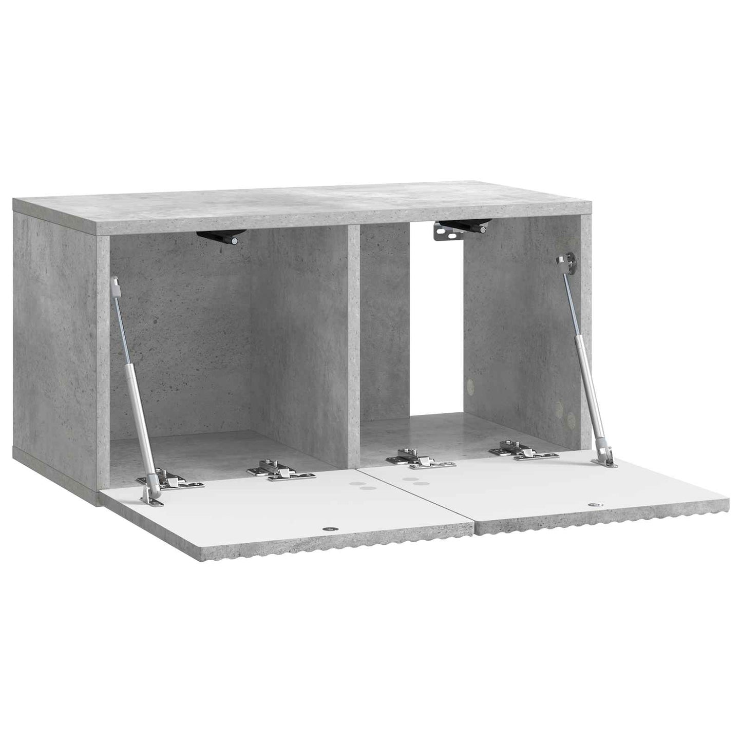 Mobile Porta TV da Muro Grigio Cemento 59,5 x 31 x 30 cm