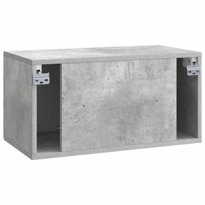 Mobile Porta TV da Muro Grigio Cemento 59,5 x 31 x 30 cm | homemem39