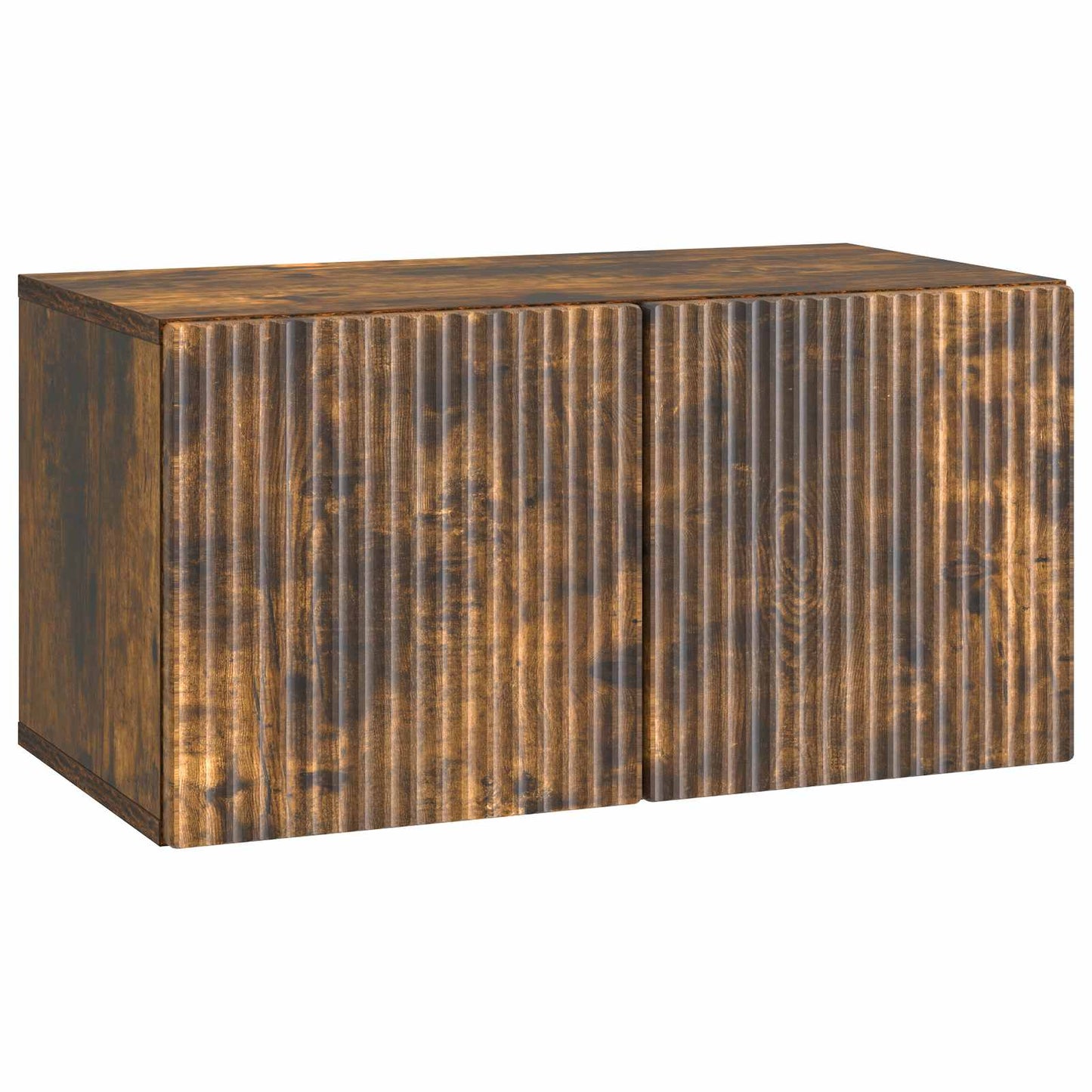 Mobile Porta TV da Muro Rovere Fumo 59,5 x 31 x 30 cm