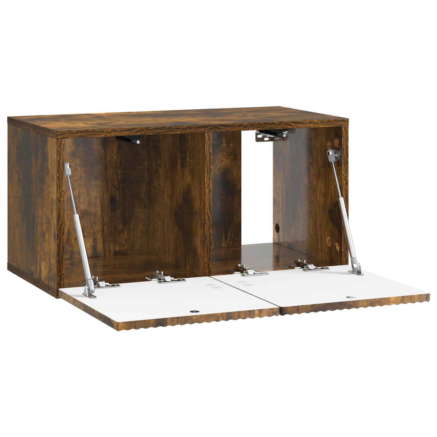 Mobile Porta TV da Muro Rovere Fumo 59,5 x 31 x 30 cm