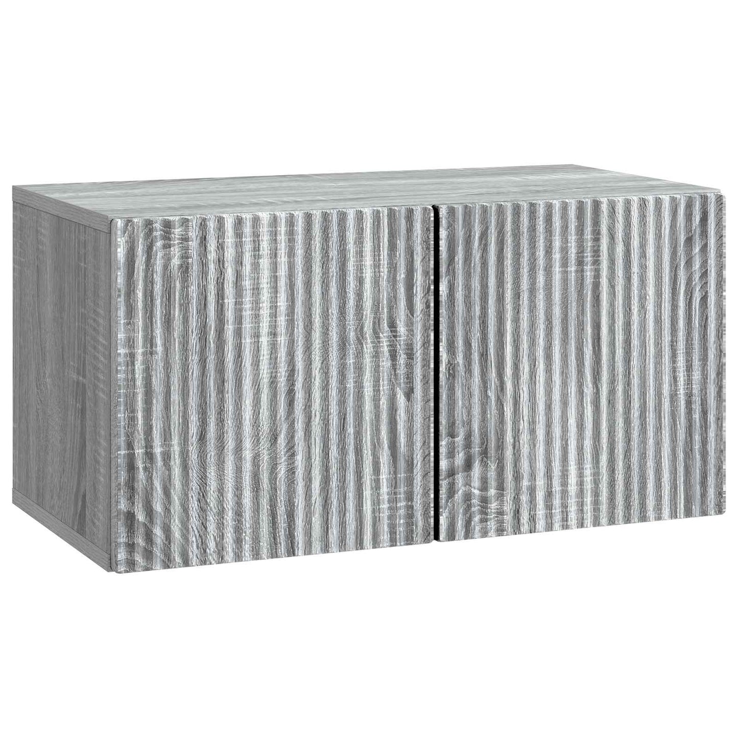 Mobile Porta TV da Muro Grigio Sonoma 59,5 x 31 x 30 cm