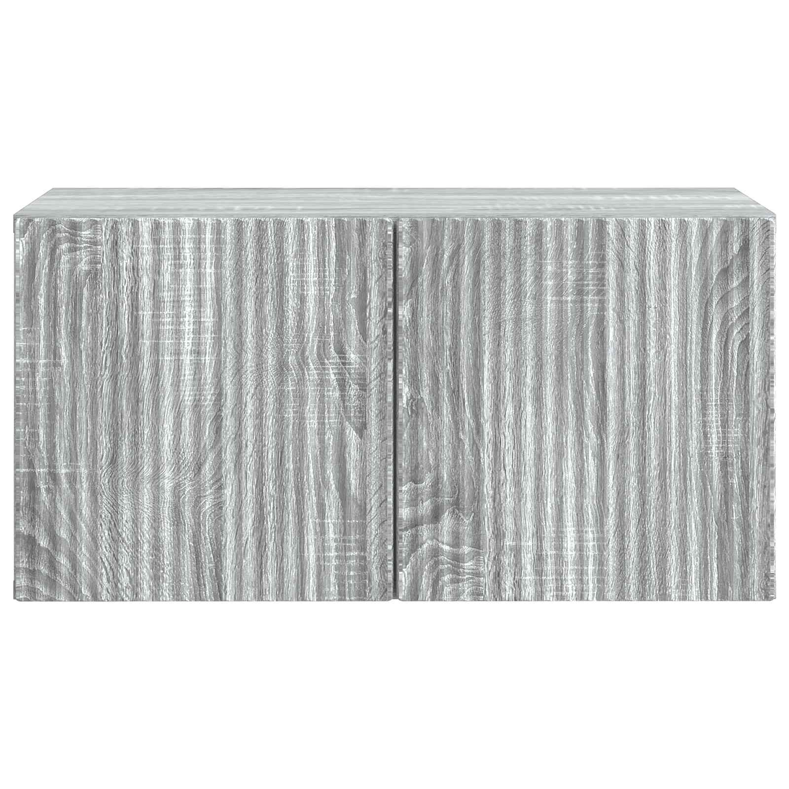 Mobile Porta TV da Muro Grigio Sonoma 59,5 x 31 x 30 cm | homemem39