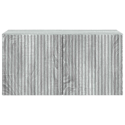 Mobile Porta TV da Muro Grigio Sonoma 59,5 x 31 x 30 cm | homemem39