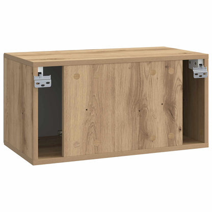 Mobile Porta TV da Muro Rovere Artigianale 59,5 x 31 x 30 cm | homemem39
