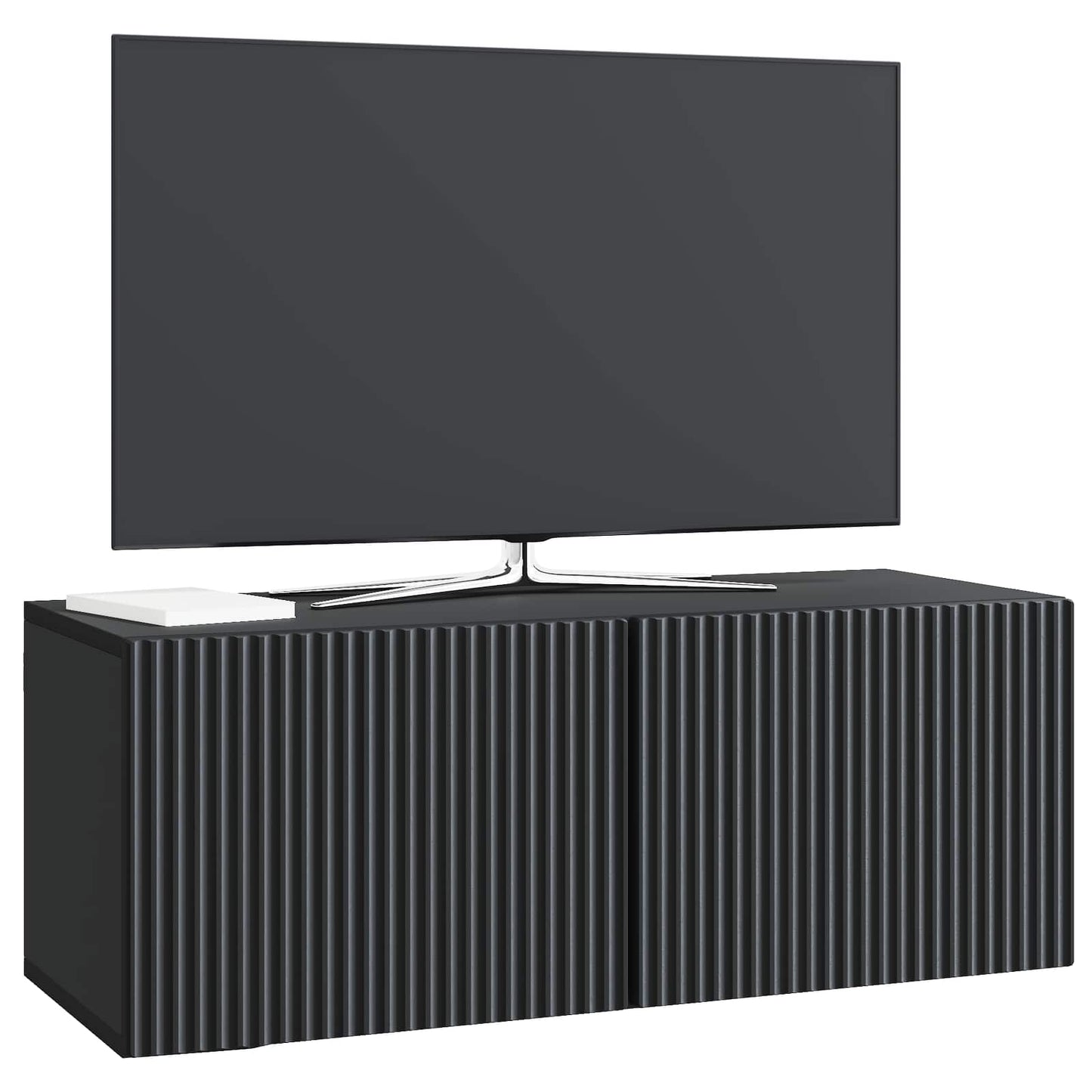 Mobile Porta TV da Muro Nero 78,5 x 31 x 30 cm | homemem39