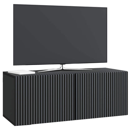 Mobile Porta TV da Muro Nero 78,5 x 31 x 30 cm | homemem39