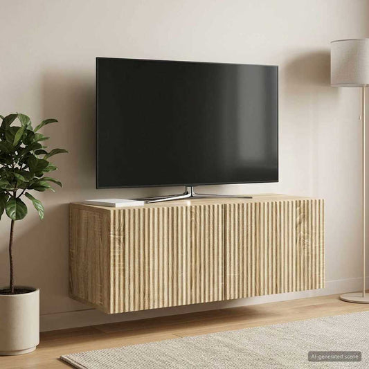 Mobile Porta TV da Muro Rovere Sonoma 78,5 x 31 x 30 cm