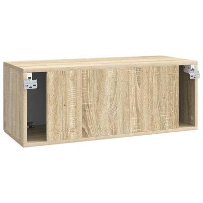 Mobile Porta TV da Muro Rovere Sonoma 78,5 x 31 x 30 cm