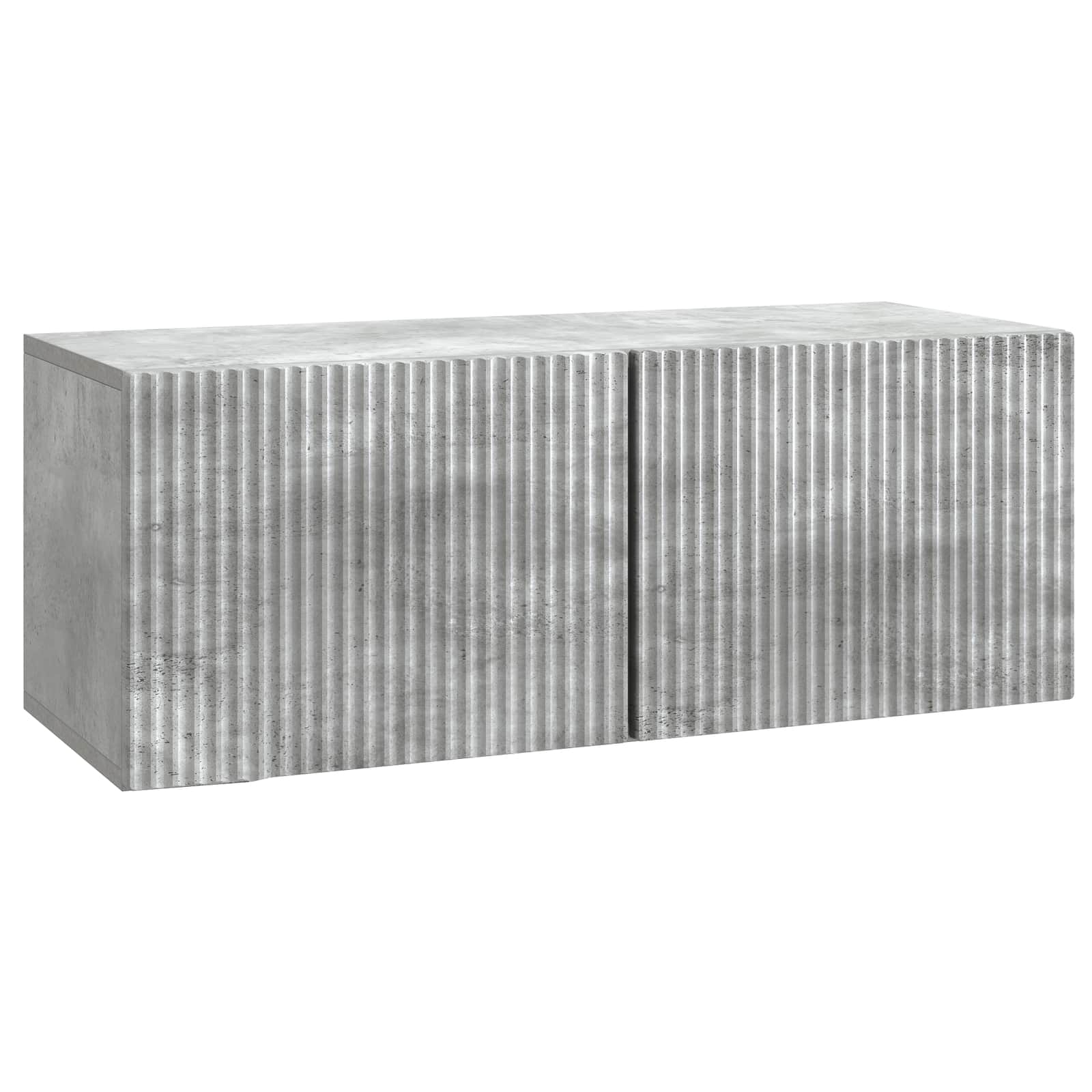 Mobile Porta TV da Muro Grigio Cemento 78,5 x 31 x 30 cm | homemem39
