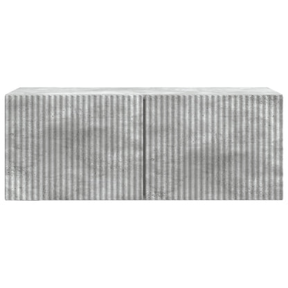 Mobile Porta TV da Muro Grigio Cemento 78,5 x 31 x 30 cm | homemem39