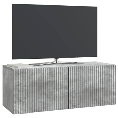 Mobile Porta TV da Muro Grigio Cemento 78,5 x 31 x 30 cm | homemem39