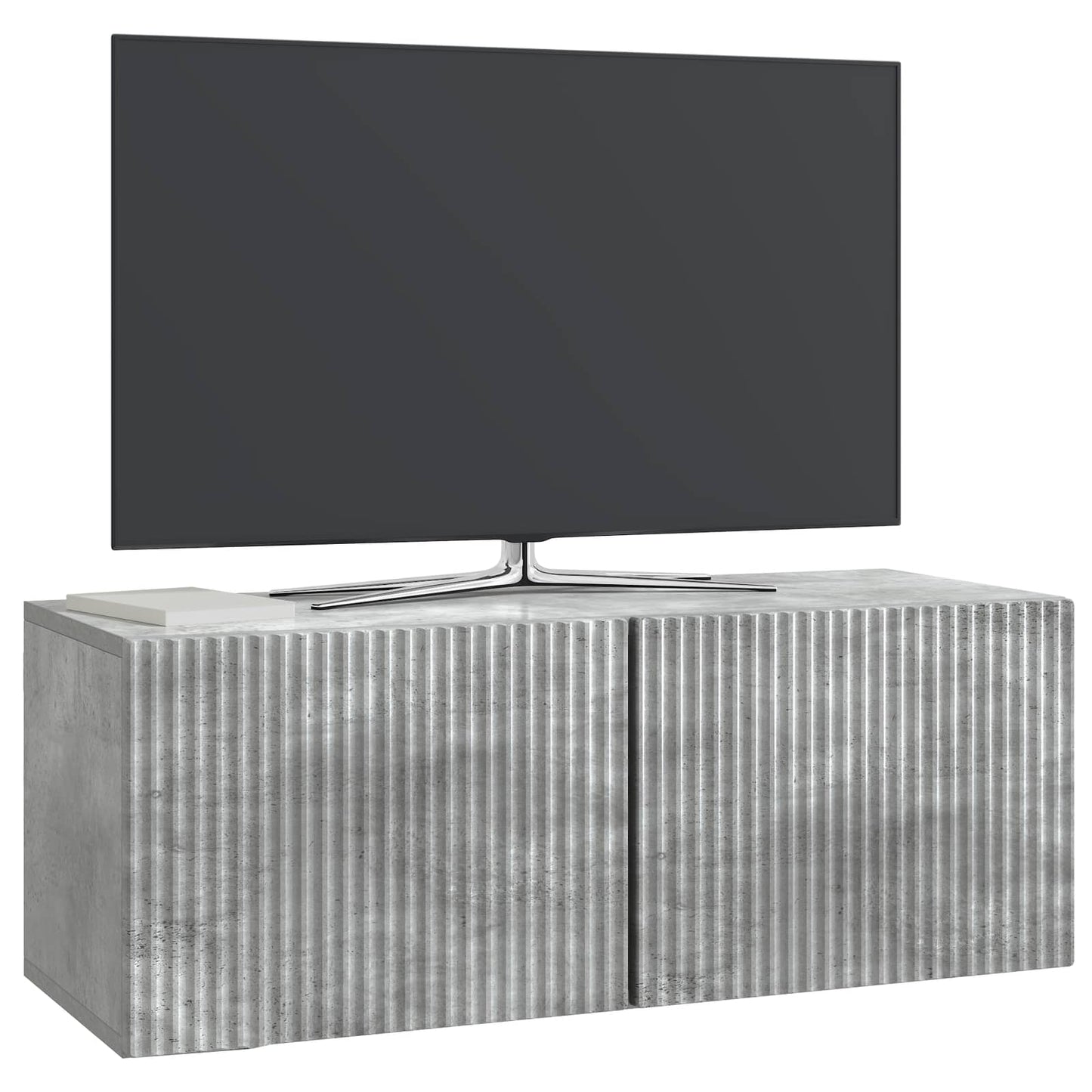 Mobile Porta TV da Muro Grigio Cemento 78,5 x 31 x 30 cm