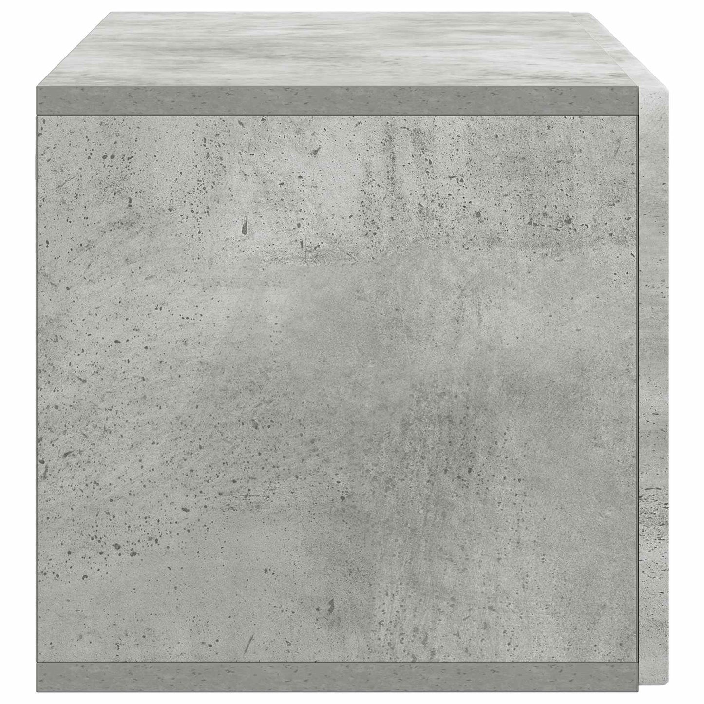 Mobile Porta TV da Muro Grigio Cemento 78,5 x 31 x 30 cm