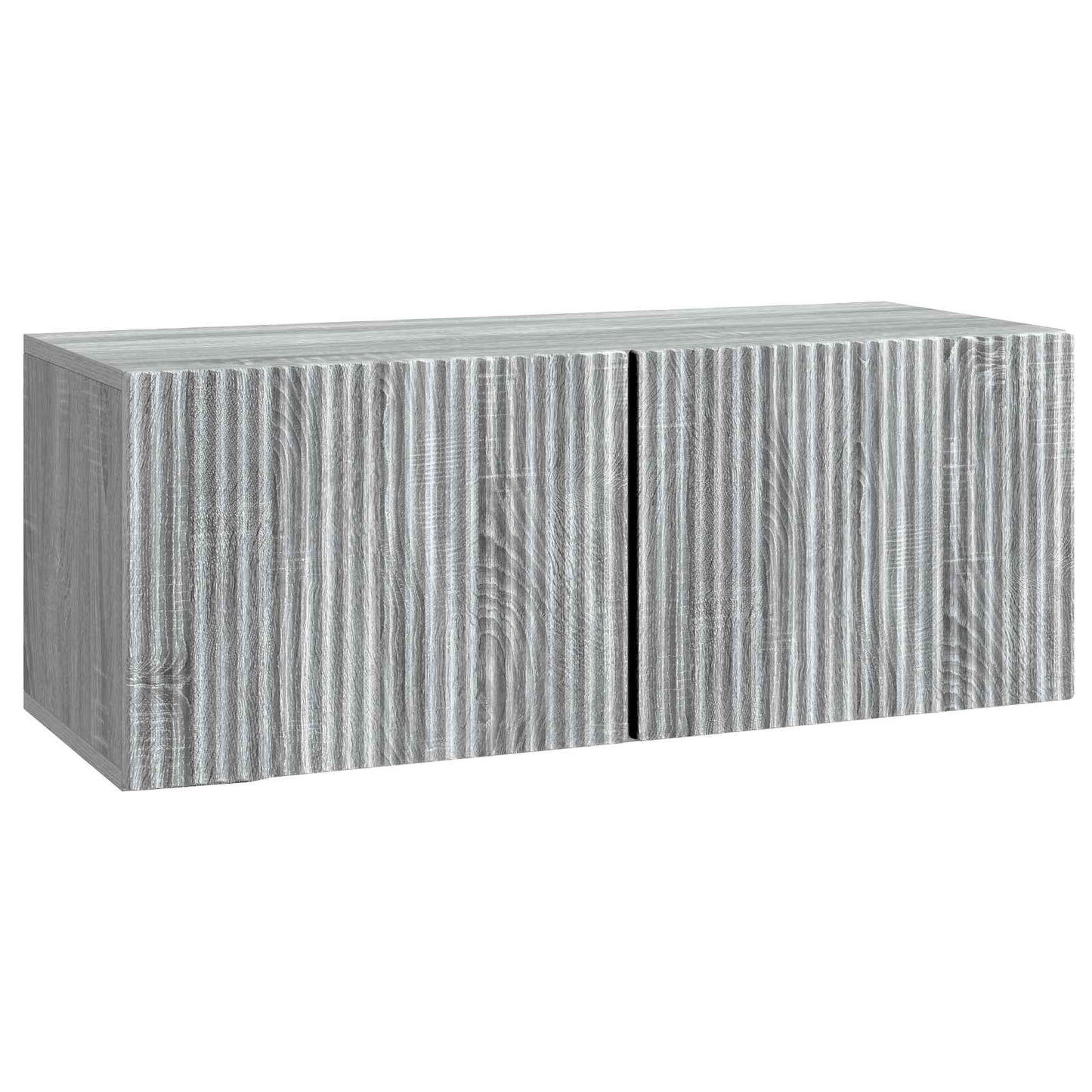Mobile Porta TV da Muro Grigio Sonoma 78,5 x 31 x 30 cm