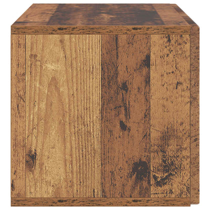 Mobile Porta TV da Muro Legno antico 78,5 x 31 x 30 cm