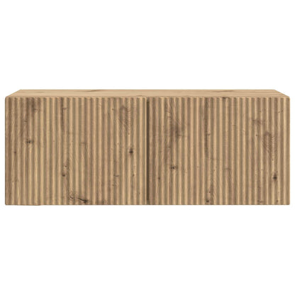 Mobile Porta TV da Muro Rovere Artigianale 78,5 x 31 x 30 cm | homemem39