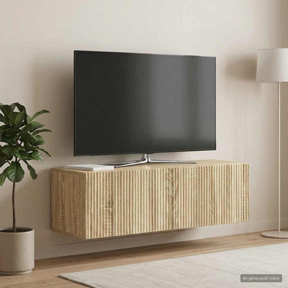 Mobile Porta TV da Muro Rovere Sonoma 98 x 31 x 30 cm