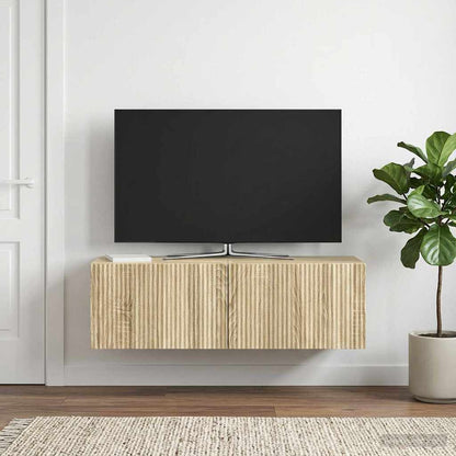 Mobile Porta TV da Muro Rovere Sonoma 98 x 31 x 30 cm