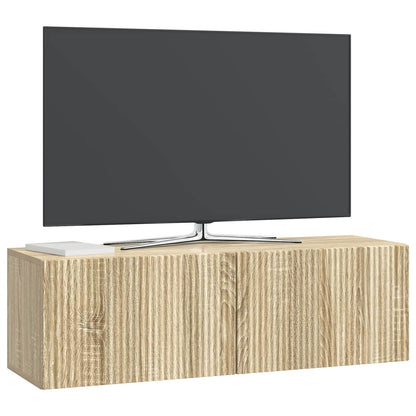 Mobile Porta TV da Muro Rovere Sonoma 98 x 31 x 30 cm | homemem39
