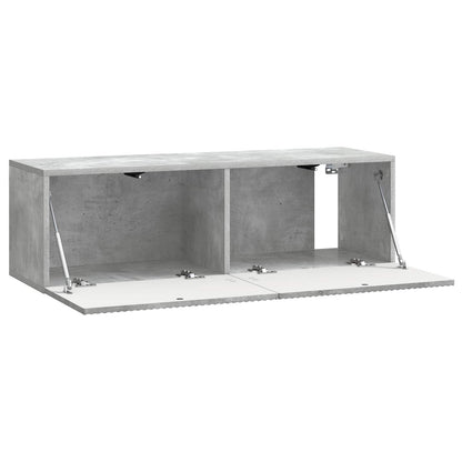 Mobile Porta TV da Muro Grigio Cemento 98 x 31 x 30 cm