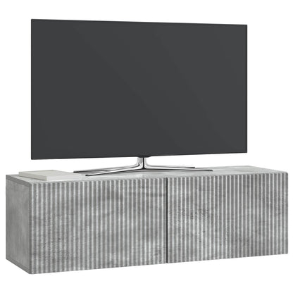 Mobile Porta TV da Muro Grigio Cemento 98 x 31 x 30 cm | homemem39