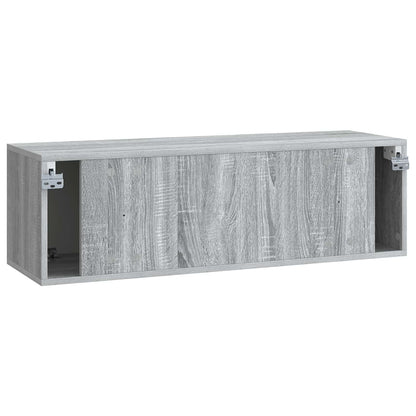 Mobile Porta TV da Muro Grigio Sonoma 98 x 31 x 30 cm | homemem39