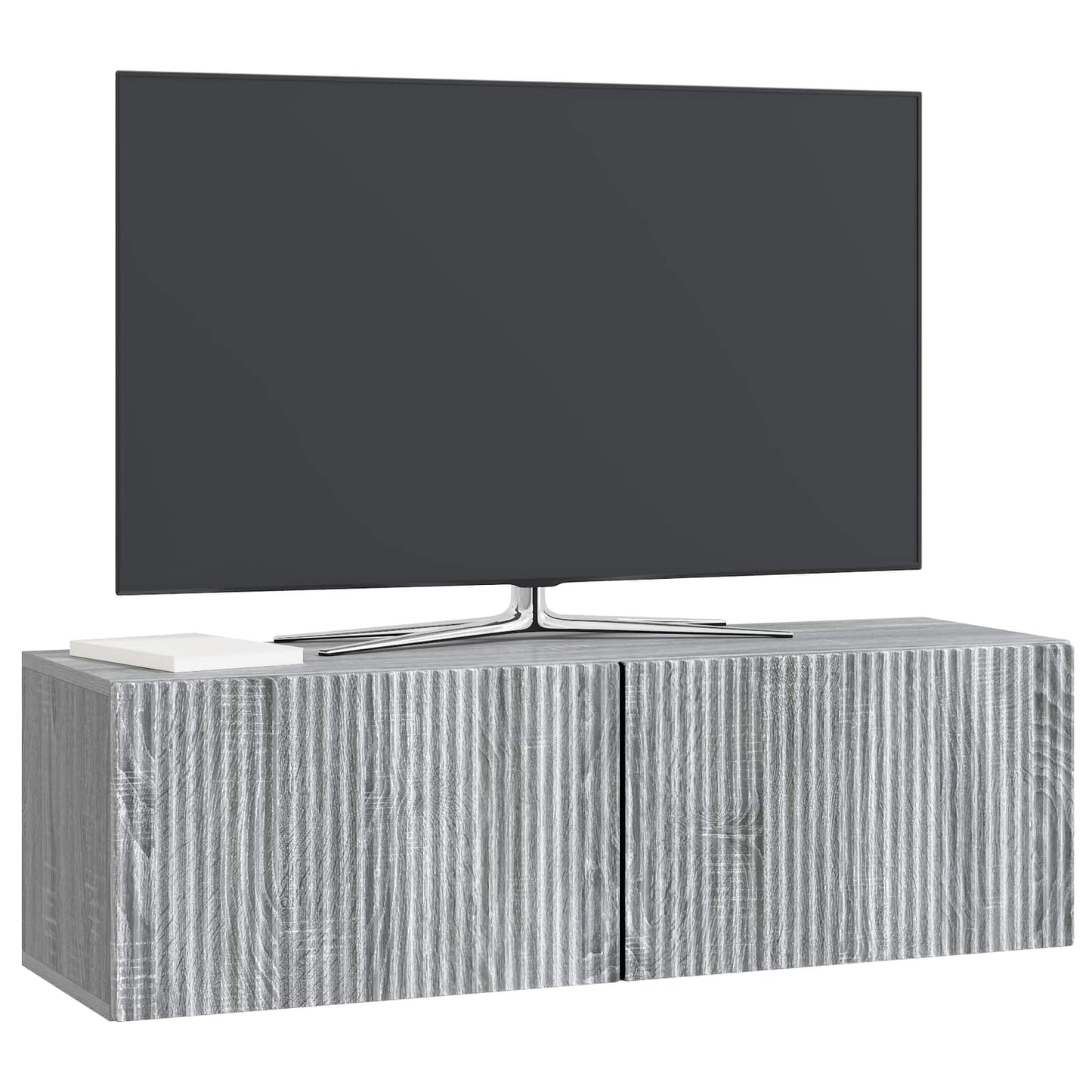 Mobile Porta TV da Muro Grigio Sonoma 98 x 31 x 30 cm | homemem39