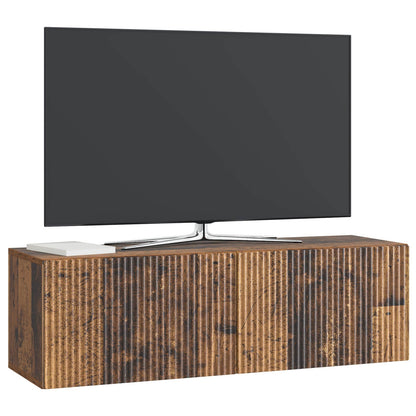 Mobile Porta TV da Muro Legno antico 98 x 31 x 30 cm | homemem39