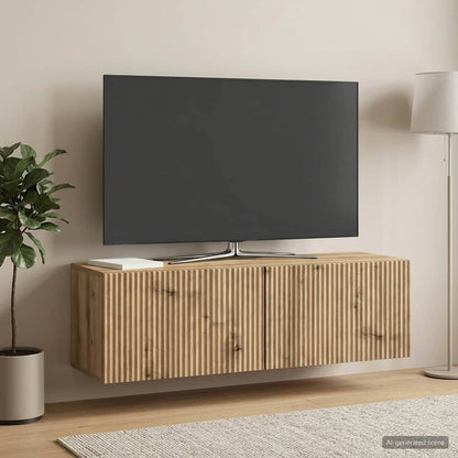 Mobile Porta TV da Muro Rovere Artigianale 98 x 31 x 30 cm