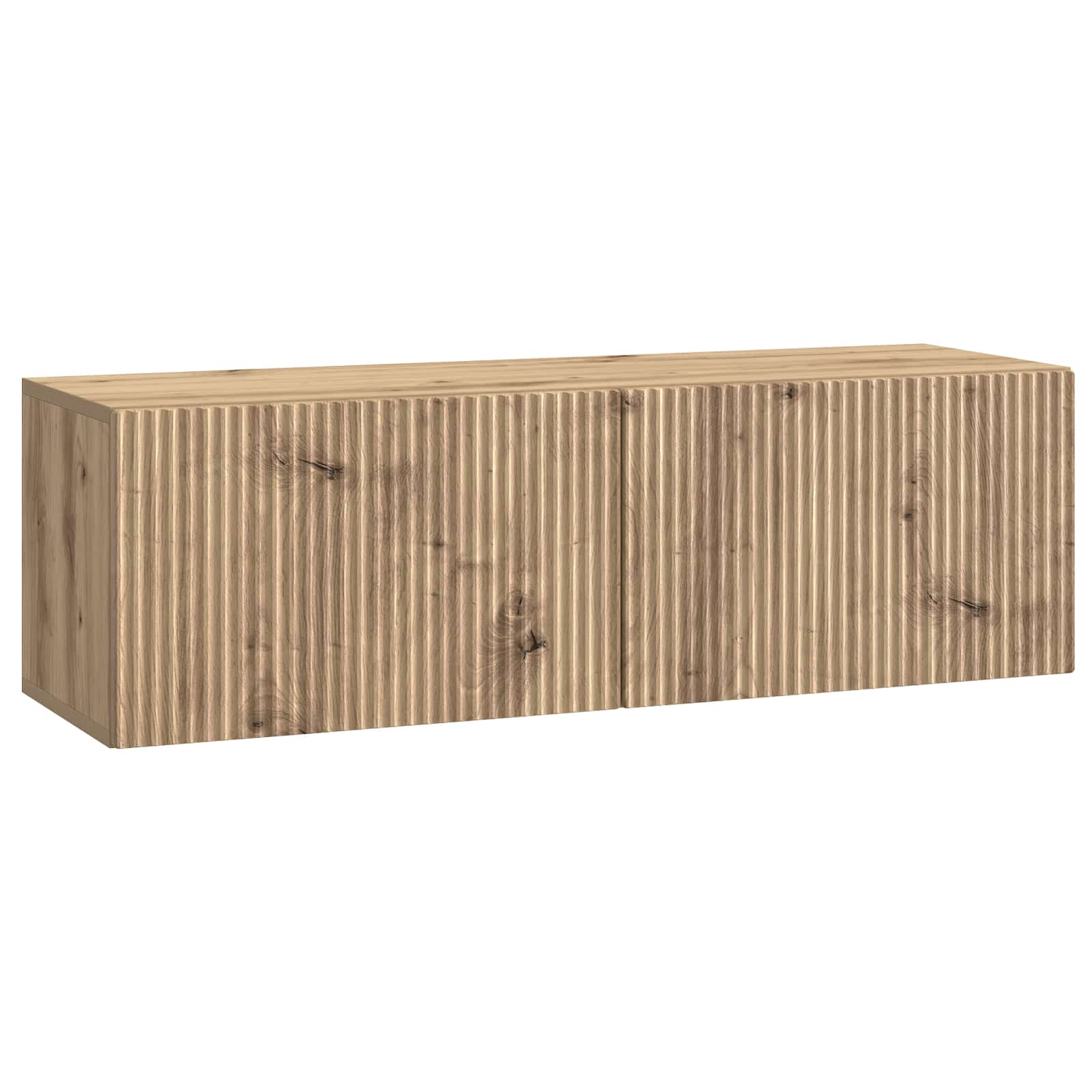 Mobile Porta TV da Muro Rovere Artigianale 98 x 31 x 30 cm | homemem39