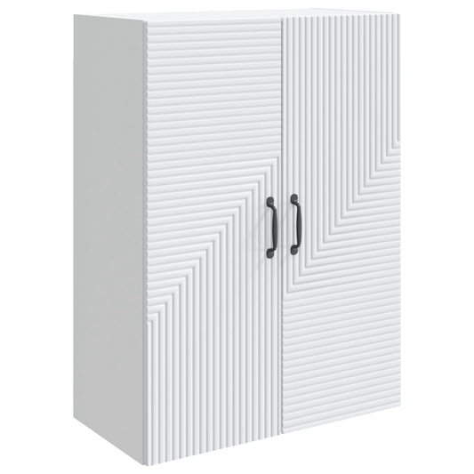 Mobiletto a muro Bianco 66 x 34,5 x 90 cm Legno ingegnerizzato | homemem39