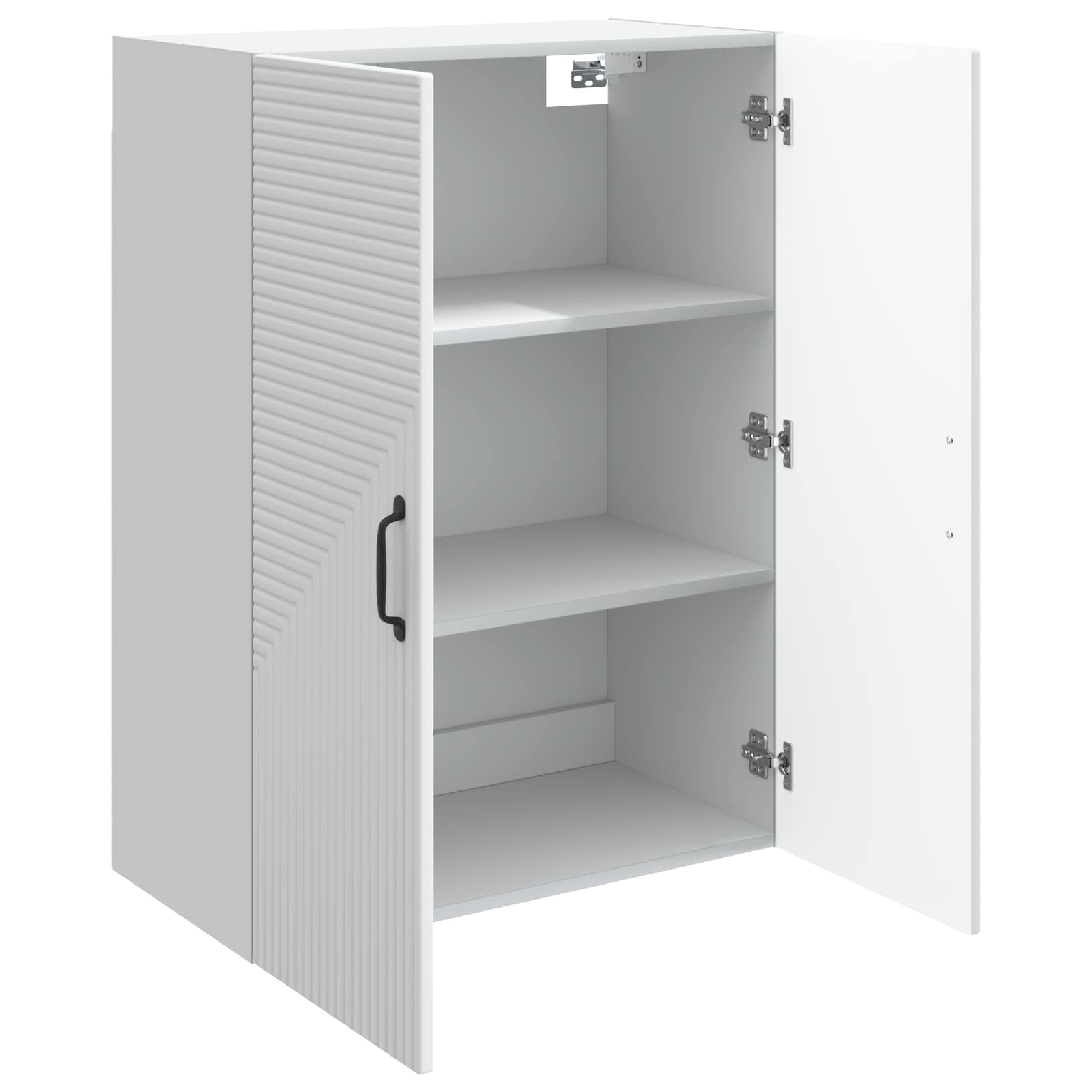 Mobiletto a muro Bianco 66 x 34,5 x 90 cm Legno ingegnerizzato | homemem39