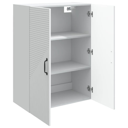 Mobiletto a muro Bianco 66 x 34,5 x 90 cm Legno ingegnerizzato | homemem39