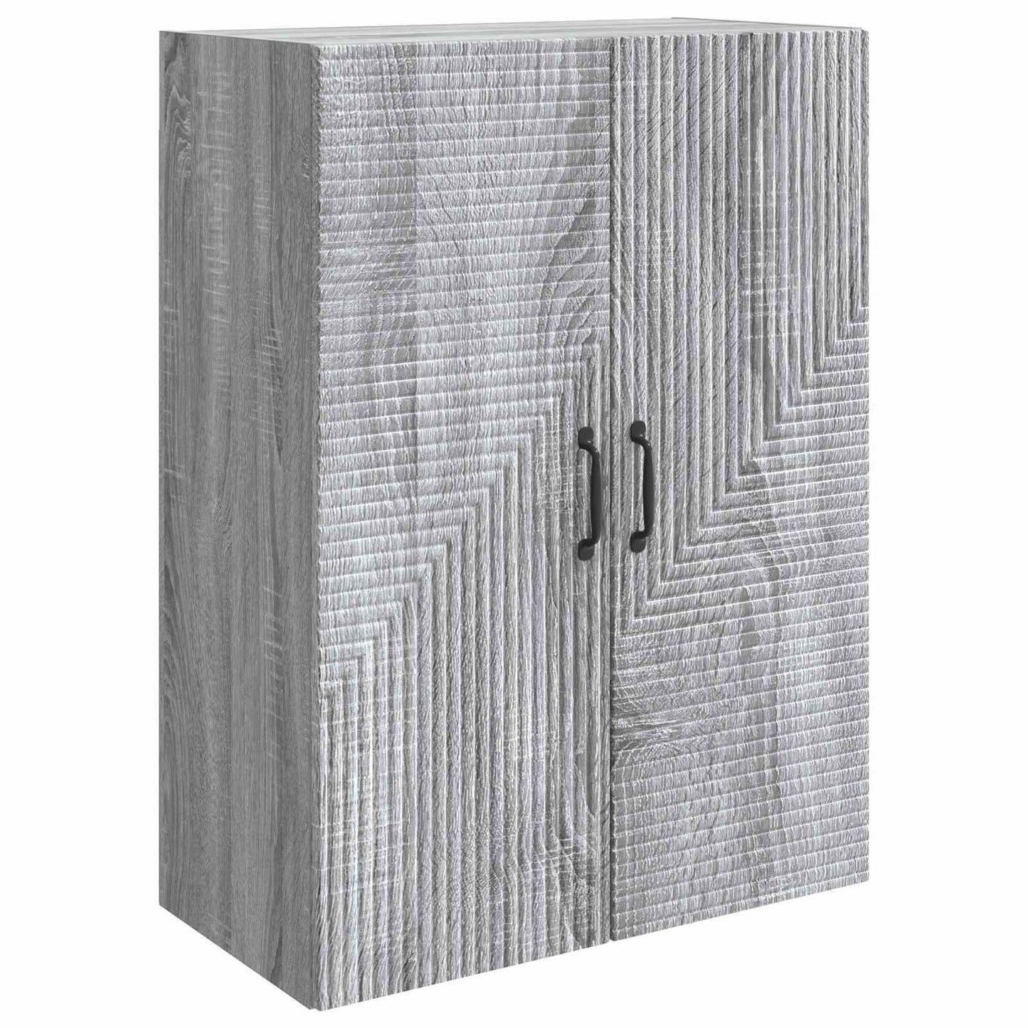 Mobiletto a muro Sonoma grigio 66 x 34,5 x 90 cm