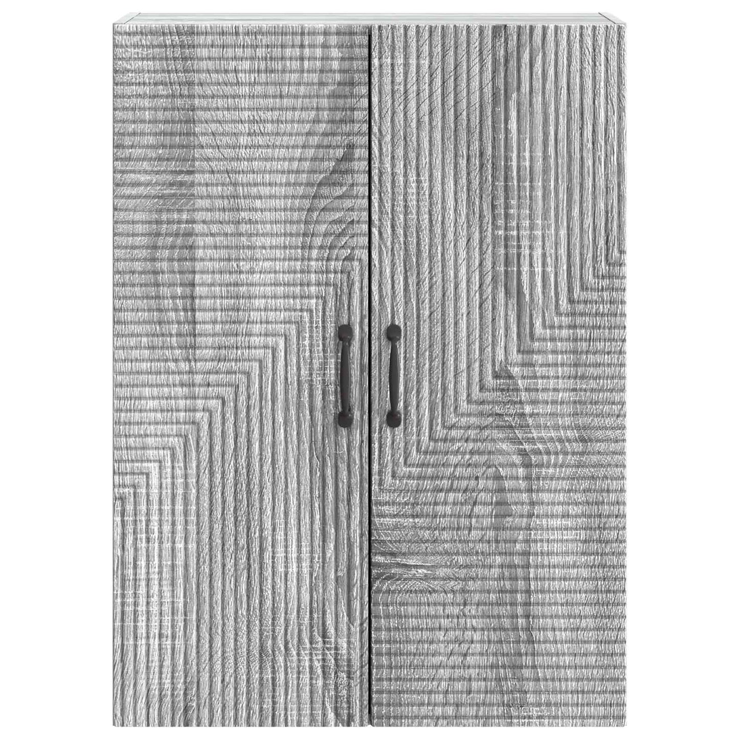 Mobiletto a muro Sonoma grigio 66 x 34,5 x 90 cm
