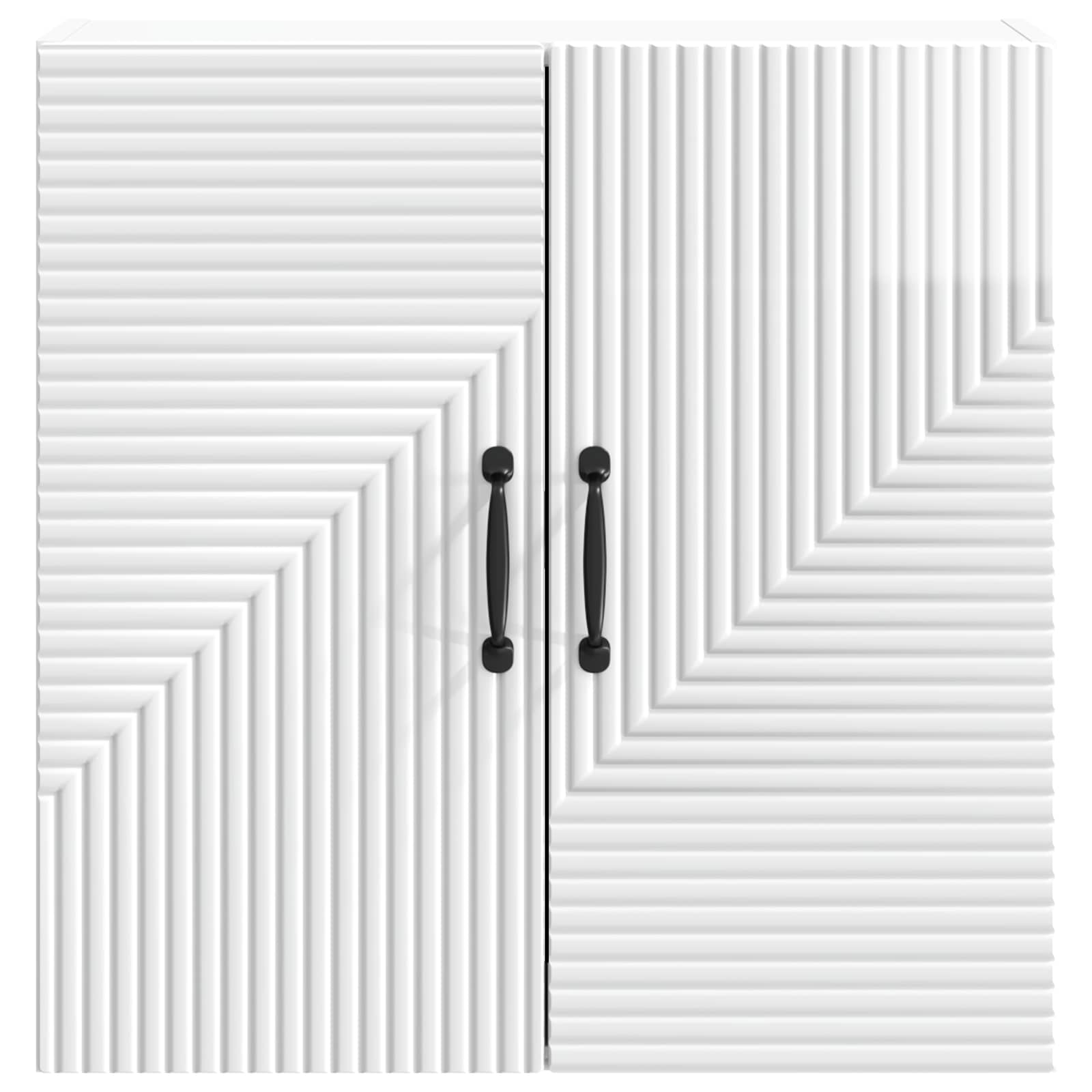 Mobiletto a muro Bianco Lucido 59 x 31 x 60 cm | homemem39