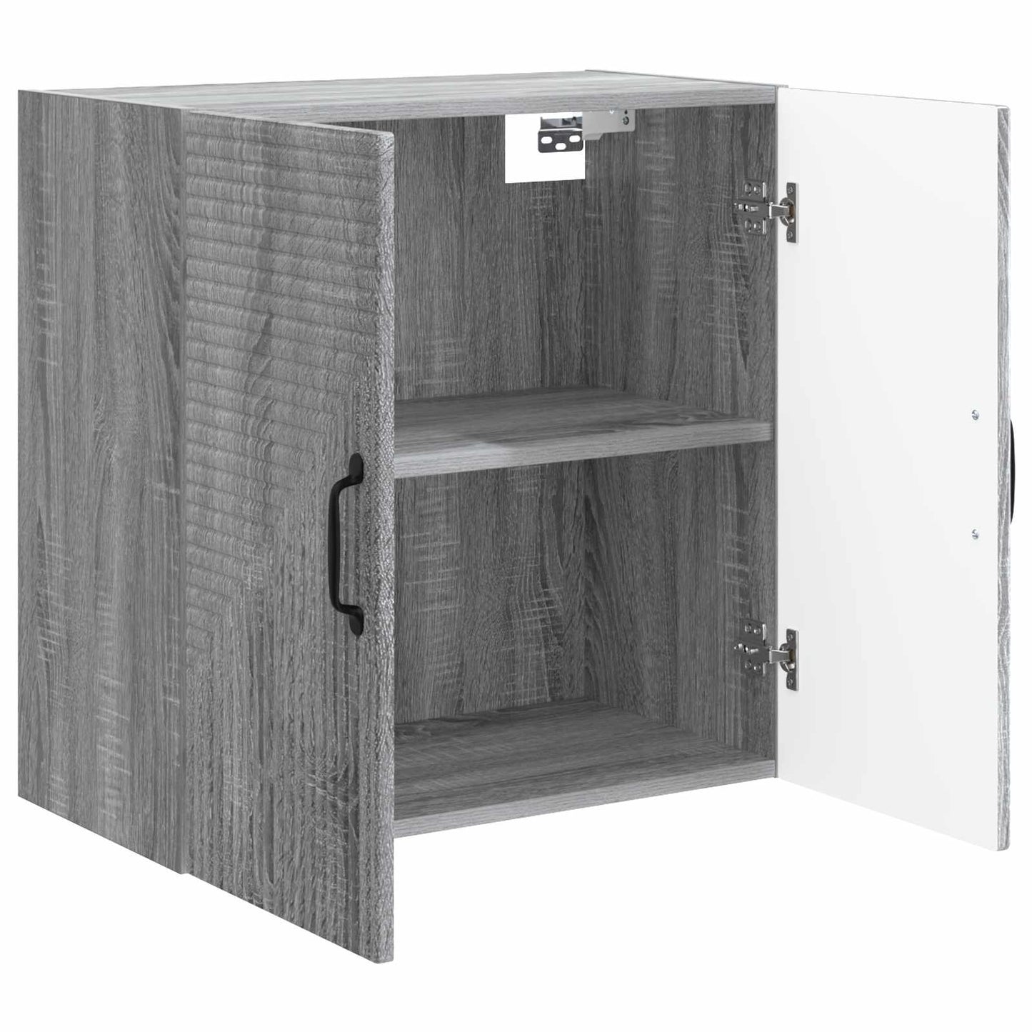 Mobiletto a muro Sonoma grigio 59 x 31 x 60 cm | homemem39