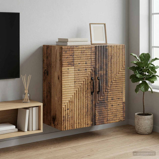 Mobiletto a muro Legno antico 59 x 31 x 60 cm | homemem39