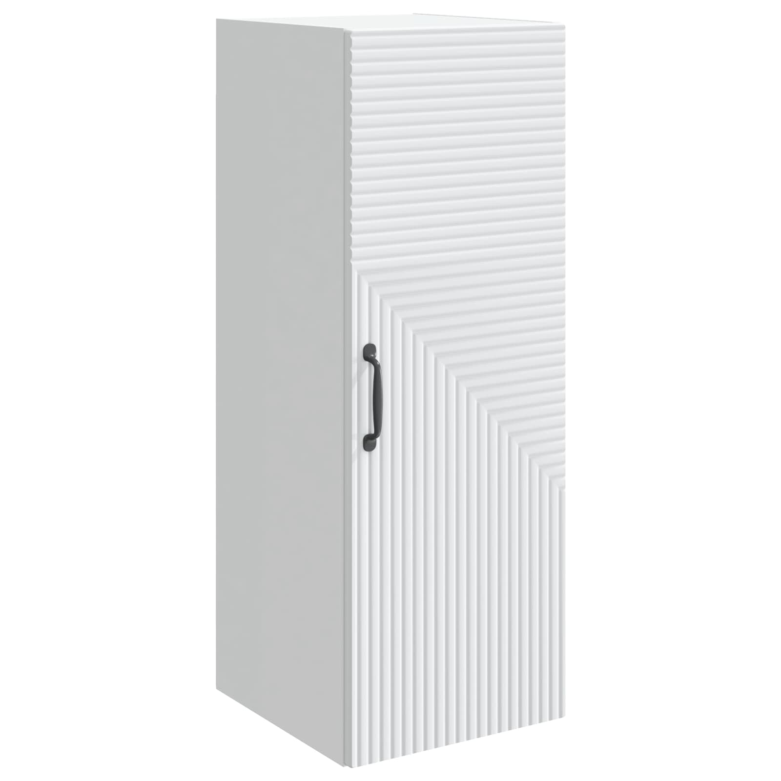 Mobiletto a muro Bianco 33 x 34,5 x 90 cm Legno ingegnerizzato | homemem39