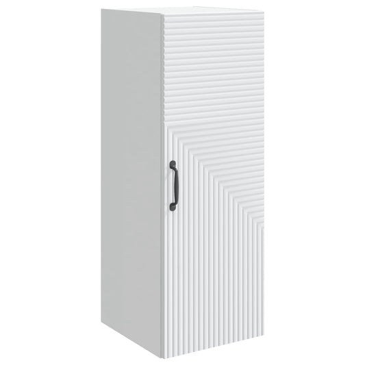 Mobiletto a muro Bianco 33 x 34,5 x 90 cm Legno ingegnerizzato | homemem39