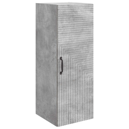 Mobiletto a muro Grigio Cemento 33 x 34,5 x 90 cm | homemem39