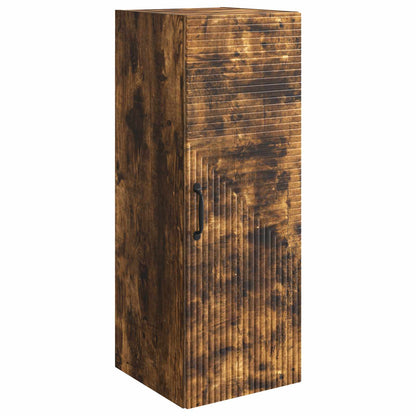Mobiletto a muro Rovere Fumo 33 x 34,5 x 90 cm | homemem39
