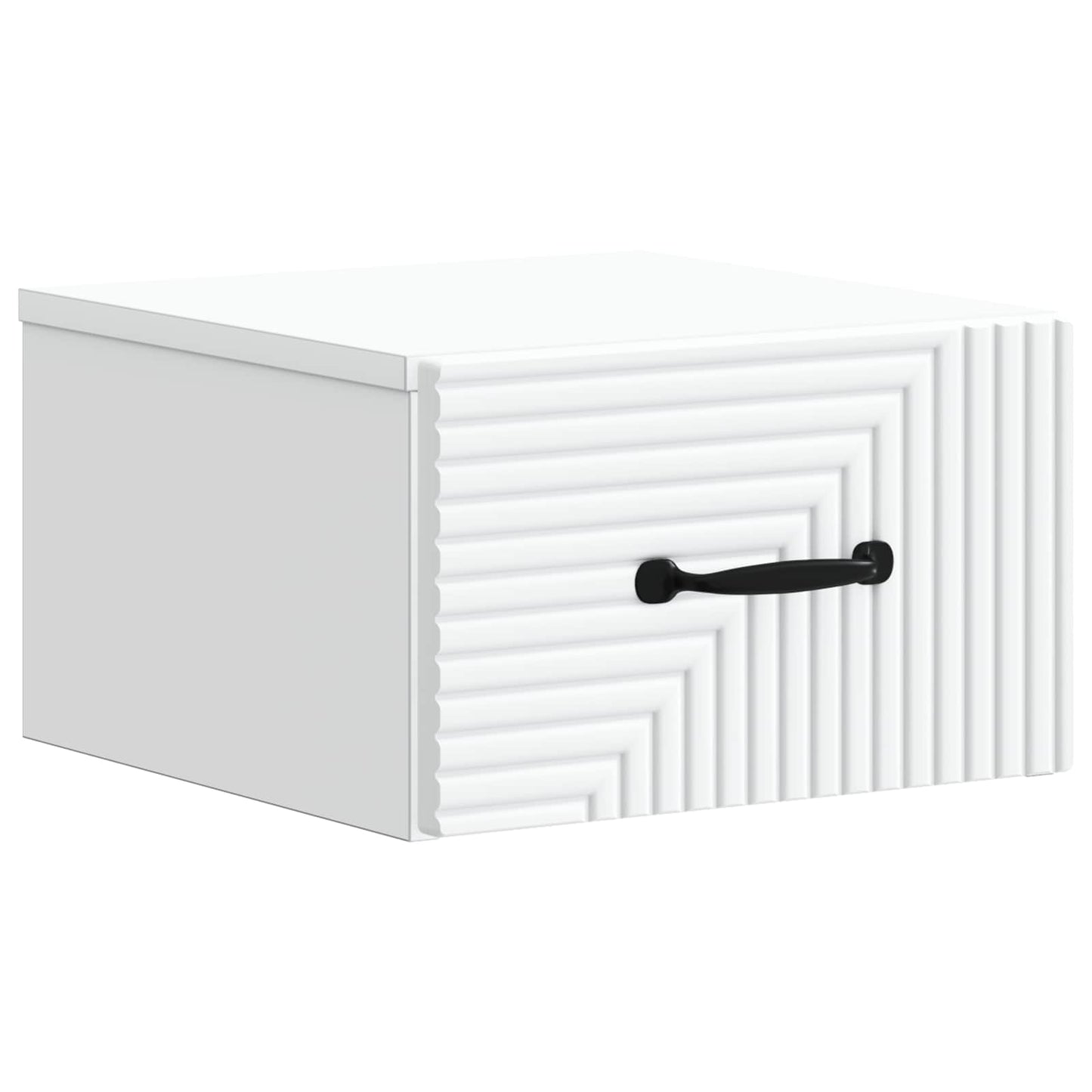 Mobiletto da notte a muro 2 pcs Bianco 34,5 x 33 x 20 cm | homemem39