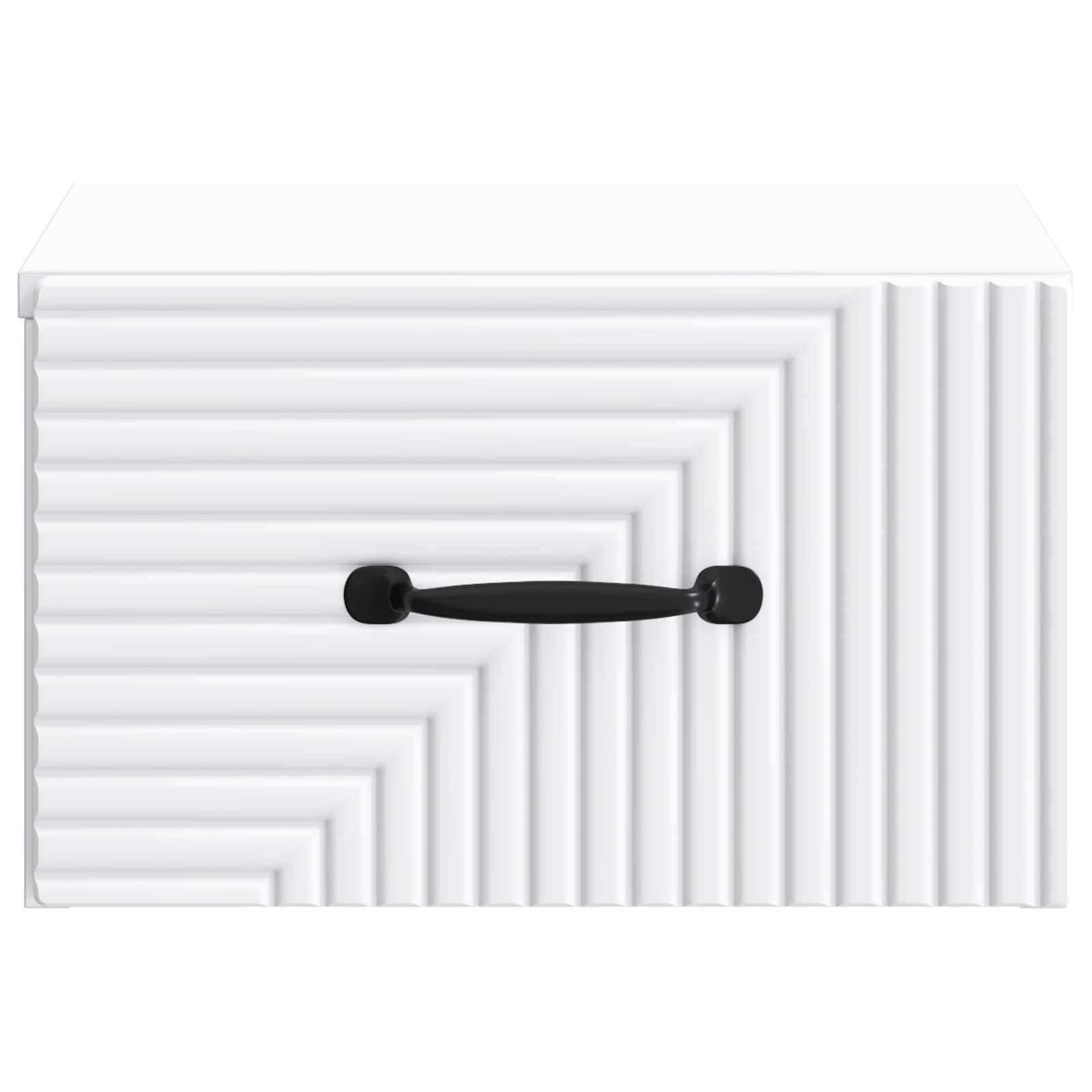 Mobiletto da notte a muro 2 pcs Bianco 34,5 x 33 x 20 cm | homemem39