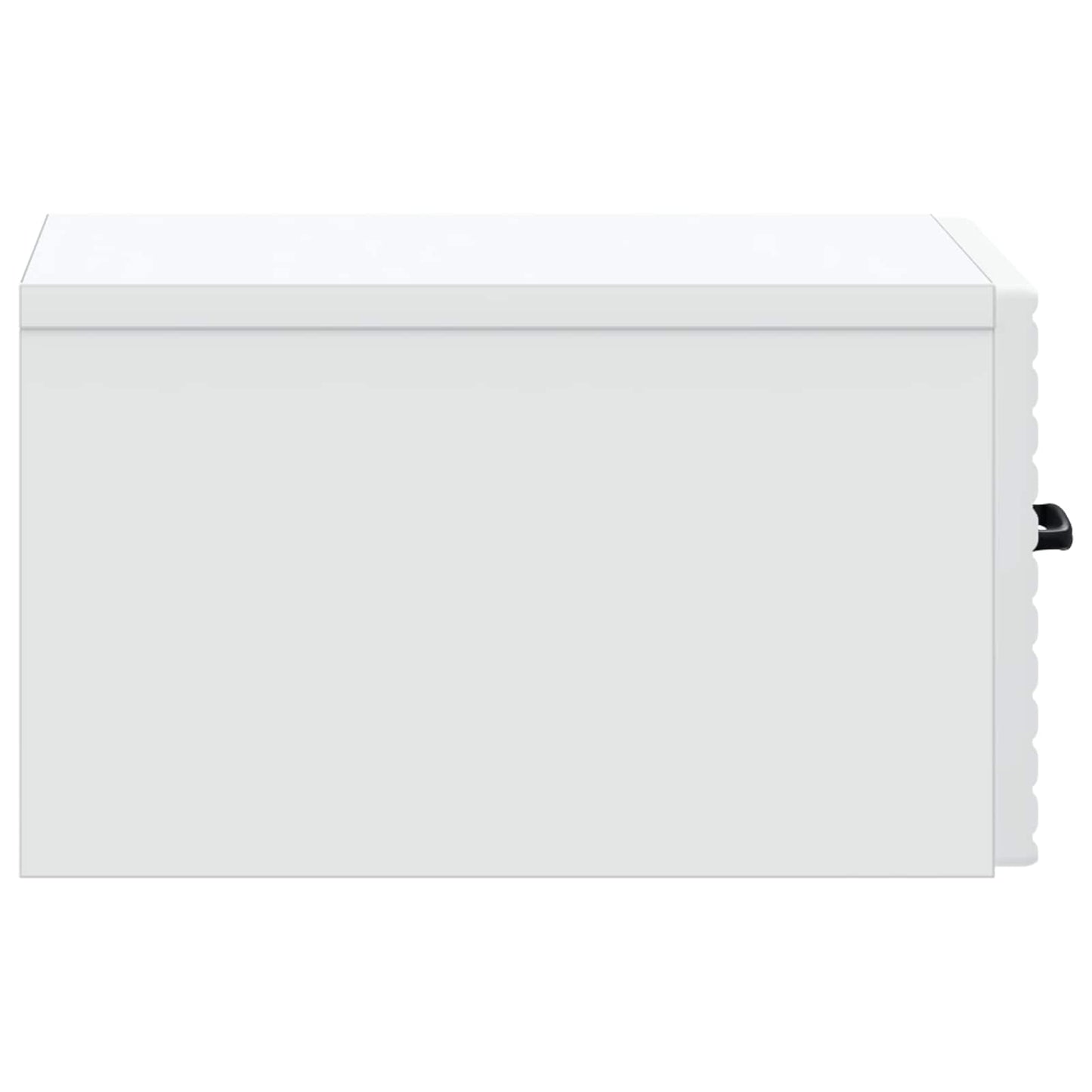 Mobiletto da notte a muro 2 pcs Bianco 34,5 x 33 x 20 cm | homemem39